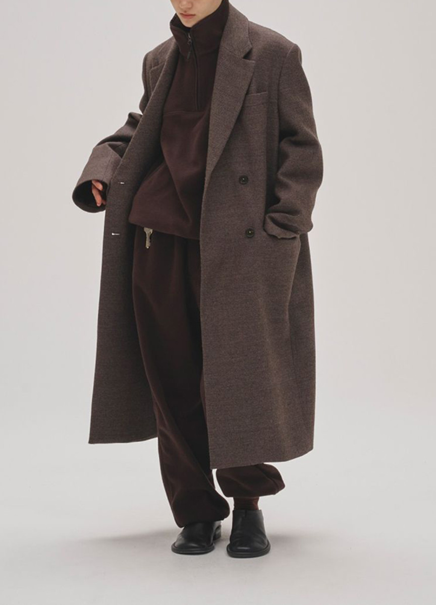 切斯特羊毛長大衣